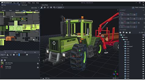 Free Block Bench Models 的图像结果