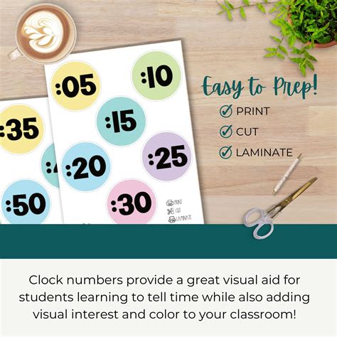 Image result for Clock Numbers Colored