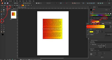 Image result for Gradient Fill in Affinity Publisher