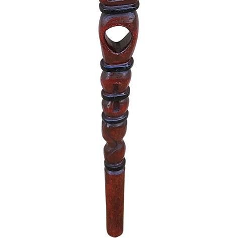 African Elder: Authentic Makonde African Wooden Walking Stick – The ...