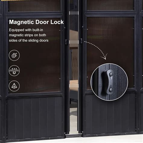 PURPLE LEAF 12' X 14' Patio Hardtop Gazebo Double India | Ubuy