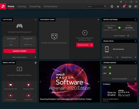 AMD Radeon Software Adrenalin 2020 Edition - Features and Performance ...