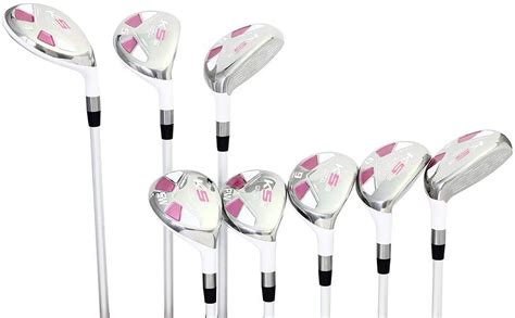Majek White Pearl Petite Ladies Golf Hybrids Irons Set New Petite Women ...