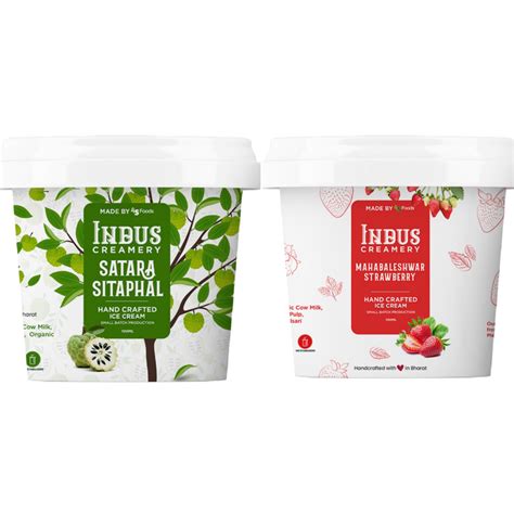 Sitaphal + Strawberry – Indus Creamery