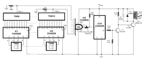 Image result for Secret Code Digital Lock Circuit