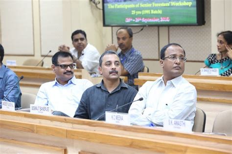 A Senior Foresters’ Workshop for IFS Officers of 25 years of service ...