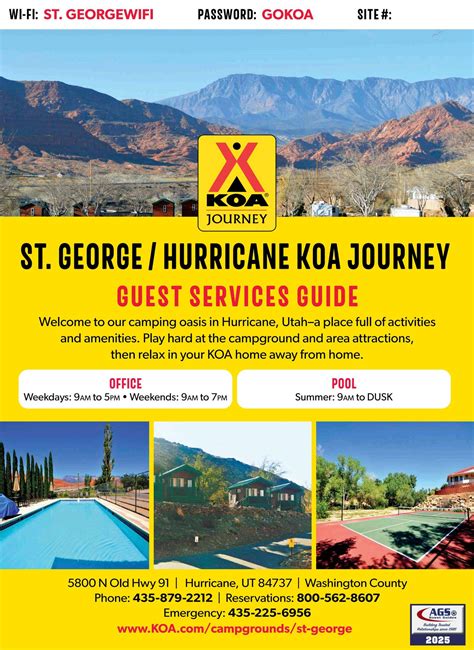 St. George/Hurricane KOA by AGS/Texas Advertising - Issuu