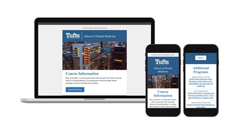 Email Redesign for Tufts University » Don Israel