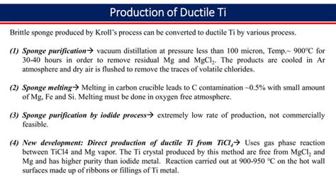Image result for Kroll Process Titanium Extraction