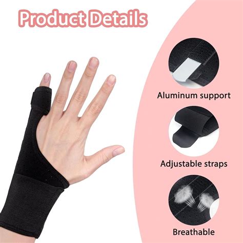 Xumann Little Finger Splint - Right or Left Hand Pinky Finger Knuckle Splint for Pain Relief ...