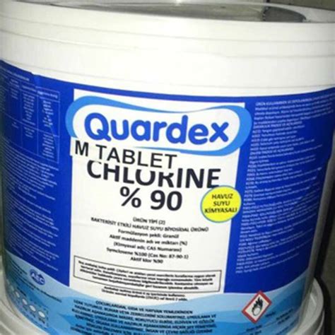 Quardex Tablet Klor | Aktif Klor Stabilizatörlü