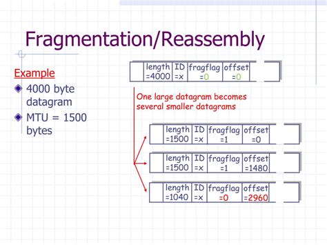 Image result for Fragmentation PPT in Computer Networks