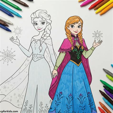 Elsa Coloring Pages Printables Elsa Coloring Pages (42 Free