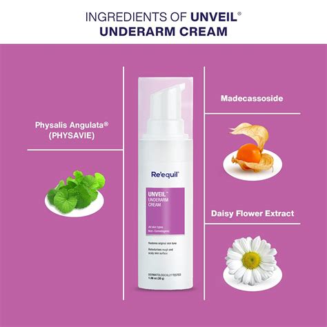 Buy RE' EQUIL Unveil Underarm Cream 30g for Dark, Rough, Scaly Underarm ...