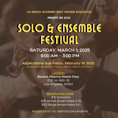 Solo & Ensemble Festival