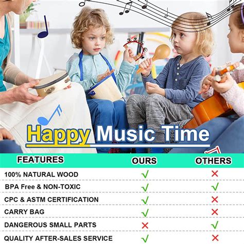 Buy Wikki Musical Instruments Set Musical Toy Instruments for Toddler ...