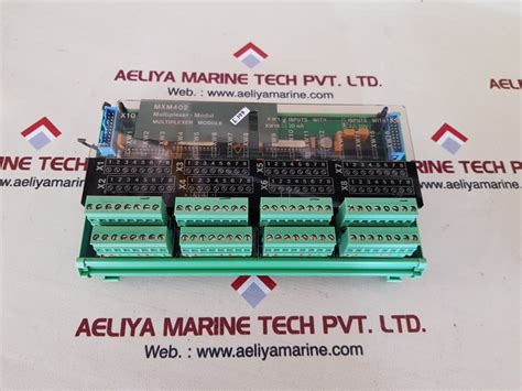 Stn atlas/lyngsoe marine mxm 402 multiplexer module 271.130 442/f ...