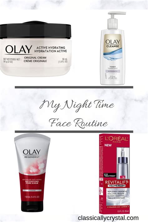 Image result for Night Time Face Routine