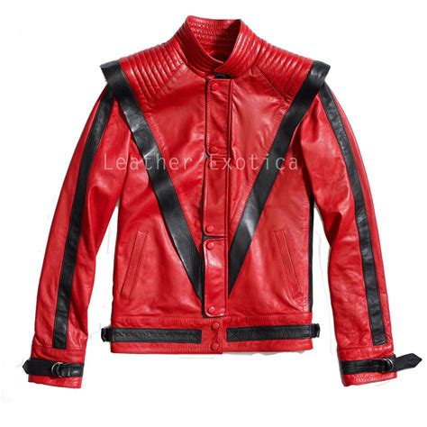 Michael Jackson Thriller Style Leather Jacket
