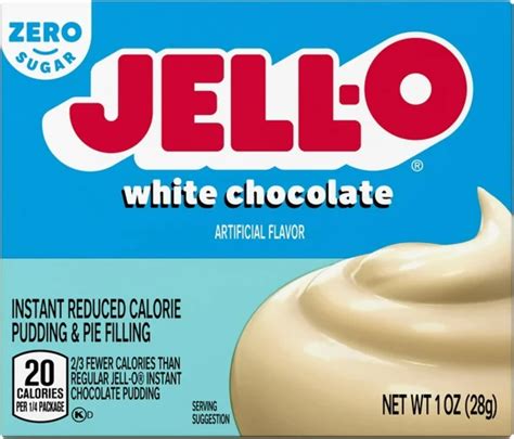 Amazon.com : Jell-O Instant White Chocolate Sugar-Free Fat Free Pudding ...
