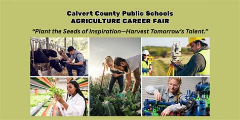 Calvert County Public Schools - Agriculture Career Fair Tickets, Mrs ...