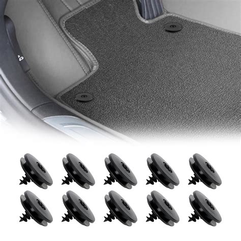 Amazon.com: 10PCS Car Floor Mat Clips, Rotating Lock Clips, Floor Mat ...