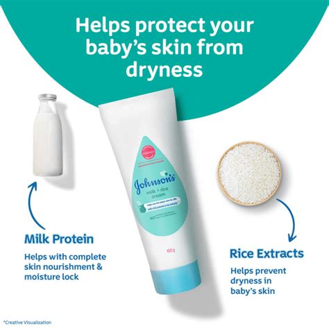 JOHNSON’S® Milk + Rice cream | Baby Cream | Johnson's® Baby India