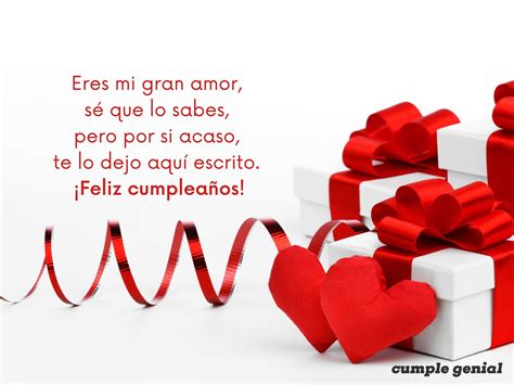 17 tarjetas de feliz cumpleaños amor: para hacer sonreír a tu pareja 🙂 ...