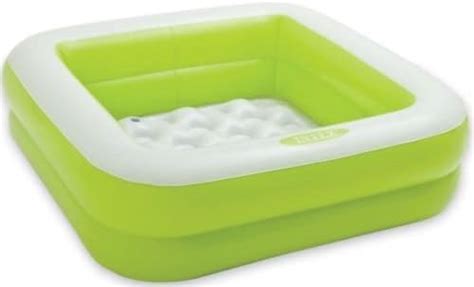 Buy Intex Infatable Square Pool -Green- 57100 Online at Low Prices in ...