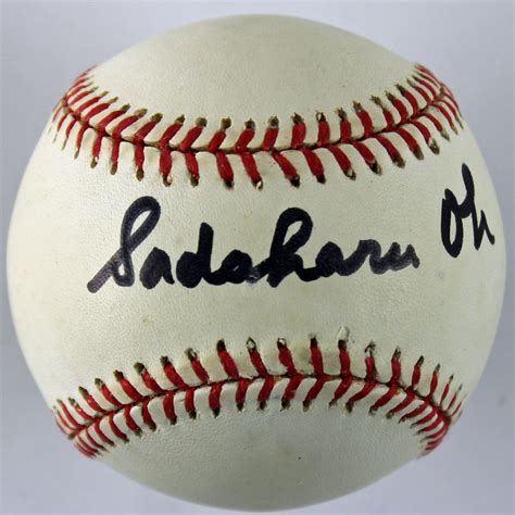 Lot Detail - Sadaharu Oh Signed OAL (Budig) Baseball (PSA/DNA)