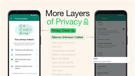WhatsApp announced silence unknown callers feature and privacy checkup ...