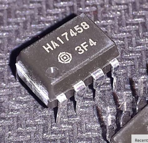 HA17458 is dual operational amplifiers - Moorland Supplies
