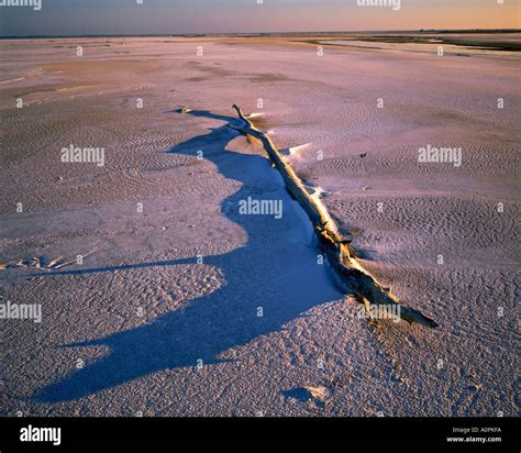 Great Salt Plains at Sunset Great Salt Plains National Wildlife Refuge ...