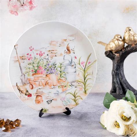 Decorative Wall Plate - English Garden