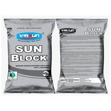 Construction Materials - Adhesive & Jointing Mortar Aac Block Adhesive ...