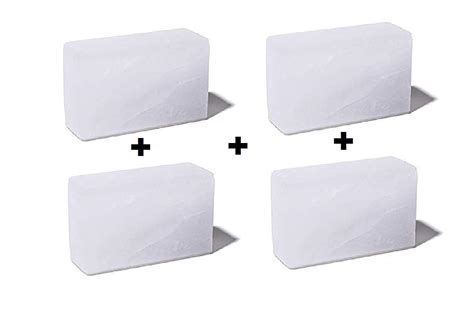 Natural Alum Whole Phitkari Piece (100 G X 4 Blocks, Patika) Bar ...