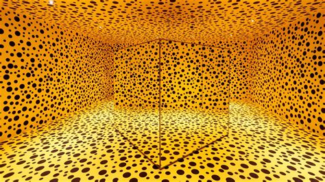 Wallpaper circles, spots, reflection, maze, abstraction, yellow hd ...