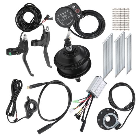 Buy Hub Motor Kit, Efficiency Brushless Hub Motor Kit E-Bike Conversion ...