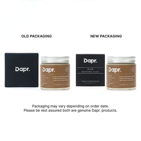 Hair Setting Clay for Sculpted Hair |Made In India| - 100 grams – Dapr.