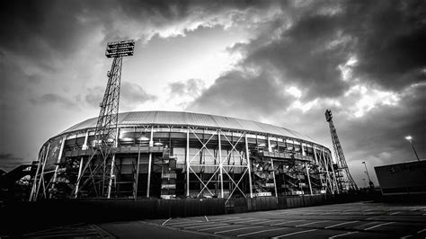 Feijenoord stadium - De Kuip by Prachtig Rotterdam on canvas, poster ...