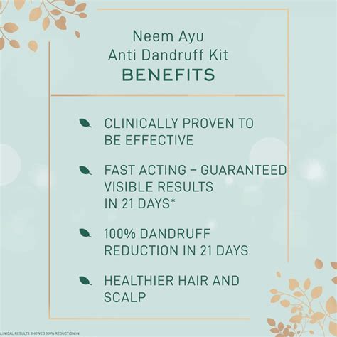 Buy NEEM AYU EXPERT ANTI DANDRUFF KIT| CLINICALLY PROVEN TO REDUCE ...