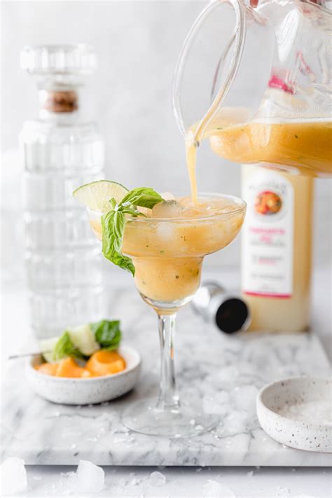 Peach Basil Margarita – Natalie's Orchid Island Juice Company