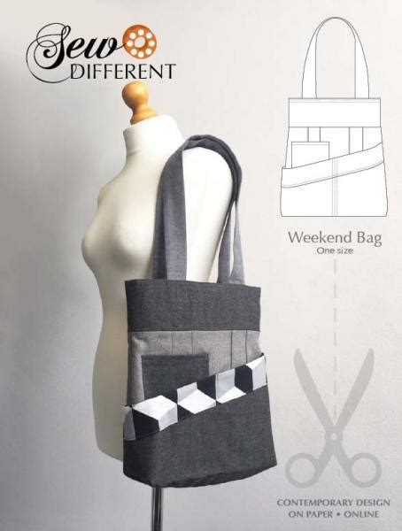 Weekend Bag Pattern 的图像结果