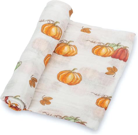 Amazon.com: LollyBanks Baby Blanket, 100% Cotton Muslin Swaddle ...