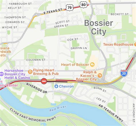 LA State Police on Twitter: "TROOP G TRAFFIC ADVISORY I-20 in Bossier ...