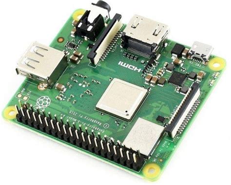Raspberry Pi 3 Model A+ Dual-Band WiFi IoT Single Board Computer AM3 ...