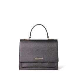 Shop Black Abi Structured Crossbody Bag(Large) Online