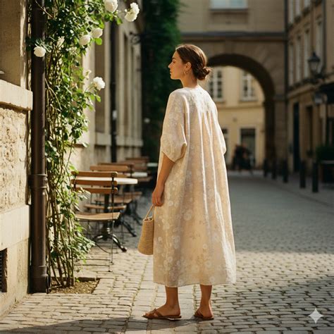 The Linen Bloom Midi Dress – XYLOID
