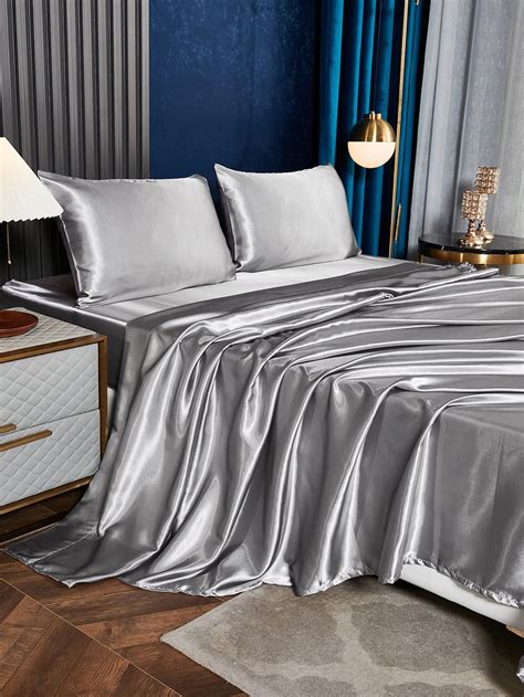 Silver Grey Bed Sheets at Betty Ammerman blog