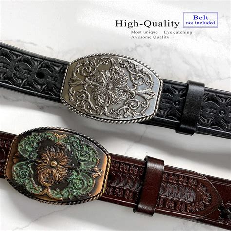 Buy Antique Brass Western Belt Buckle at Amazon.in